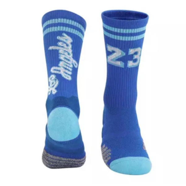 Баскетбольные носки Lebron №23 Blue